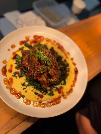 A main course served at Lakefront